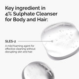 Sulphate 4% Cleanser for Body and Hair